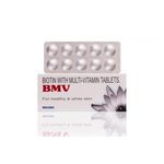 Buy West Coast BMV Biotin Multivitamin For Hair, Skin & Nails, 30 Tablets - Purplle