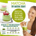 Buy KimiNo Japanese Organic Matcha Green Tea Powder - 100 gms - with free recipe Ebook - Purplle