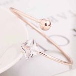 Buy Ferosh Darlene Rose Gold Bracelet - Purplle