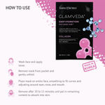 Buy Glamveda Collagen Deep Hydration, Nutrition & Elasticity & Anti- Wrinkle Face Mask Sheet (25 g) - Purplle