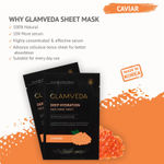 Buy Glamveda Caviar Nutrition & Moisture Face Mask Sheet (25 g) - Purplle