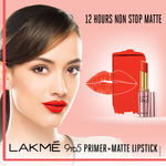 Buy Lakme 9 To 5 Primer + Matte Lip Color - Garnet Punch MM10 (3.6 g) - Purplle