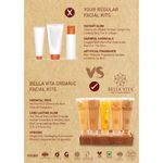 Buy Bella Vita Organic Orange Moisturising Facial Kit - Purplle