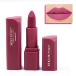 Buy Miss Rose Matte Lipstick 7301-042 56 (Kiss Me Stupid) - Purplle