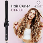 Buy Gorgio Professional High Performance Hair Curling Tong Ct4800 22Mm With Ceramic And Teflon Coating For Wonderful Hair Curling - Purplle
