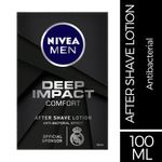 Buy NIVEA MEN Shaving Deep Impact Comfort After Shave Lotion 100ml - Purplle