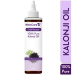 Buy WishCare Premium Cold Pressed Kalonji Black Onion Seed Oil for Healthy Hairs and Skin (200 ml) - Purplle