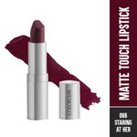 Buy Colorbar Matte Touch Lipstick, Staring At Her 066 - Brown (4.2 g) - Purplle