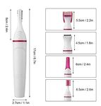Buy Bronson Professional Sweet Touch Sensitive Electric Bikini & Eye-brow Trimmer for Women - Purplle