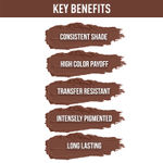 Buy NY Bae Creamy Matte Lipstick - Sexy Seaport Lady 35 (4.2 g) | Brown | Creamy Matte Finish | Rich Colour Payoff | Full Coverage | Smooth Application | Transfer Resistant | Long lasting | Vegan | Cruelty & Paraben Free - Purplle