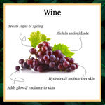 Buy Good Vibes Wine Anti-Ageing Face Wash | Antioxidant, Elasticity | No Parabens, No Mineral Oil, No Animal Testing (120 ml) - Purplle