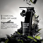 Buy Qraa Men Charcoal Peel Off Face Mask (50 g) - Purplle