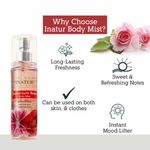 Buy Inatur Geranium Rose Body Mist (100 ml) - Purplle