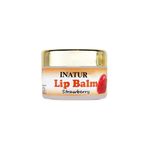 Buy Inatur Strawberry Lip Balm (10 g) - Purplle