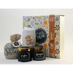 Buy Spa Gift Kit By Shae| Coffee Body Scrub & Ginger Body Wrap | Gift For Her | Gift For Him - Purplle