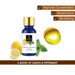 Buy Good Vibes Sharp Focus Diffuser Oil With Lemon & Peppermint (10 ml) - Purplle