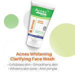 Buy Acnes Whitening Clarifying Face Wash (100 g) - Purplle