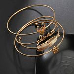 Buy Ferosh Gloria Gold Bracelets - Purplle