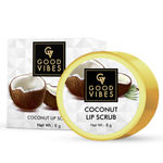 Buy Good Vibes Lip Scrub - Coconut (8 gm) - Purplle