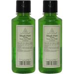 Buy Khadi Pure Herbal Neem Face Wash (210 ml)(Pack of 2) - Purplle