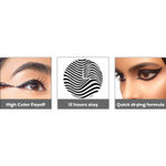 Buy FACES CANADA Ultime Pro Eyestyle Liner - Black, 1 ml | Felt Tip Pen Liner For Ultra Fine Application | 24 Hr Long Stay Formula | Waterproof, Smudgeproof & Transferproof - Purplle