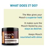 Buy Ustraa Beard & Mooch Wax Strong Hold (100 g) - Purplle