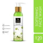 Buy Good Vibes Softening Face Wash - Olive (120 ml) - Purplle