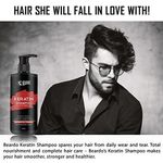 Buy Beardo Keratin Shampoo for Hair Growth & Damage Control (300 ml) - Purplle