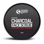 Buy Beardo Activated Charcoal Deep Cleansing Face Scrub (100 g) - Purplle