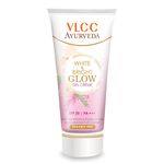 Buy VLCC Ayurveda White & Bright Glow Gel Cream (20 g) - Purplle