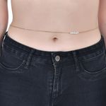 Buy Femnmas Golden Pearl Belly Chain - Purplle