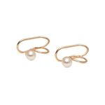 Buy Femnmas Pearl U Shape Clip Ear Cuff - Purplle