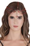 Buy Femnmas Red Color Head Band - Purplle