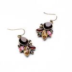 Buy Femnmas Stone Studded Luxury Earrings - Purplle