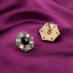 Buy Femnmas Black Designer Studs - Purplle