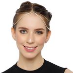 Buy Femnmas Rhinestone Head Chain - Purplle