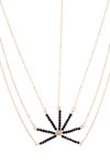Buy Femnmas Black Beads Head Chains - Purplle