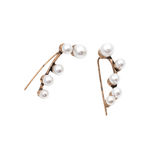 Buy Femnmas Bauble Pearl Earcuff In Pair - Purplle