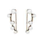 Buy Femnmas Bauble Pearl Earcuff In Pair - Purplle