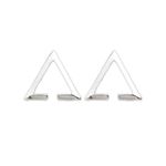 Buy Femnmas Silver Triangle Earcuff (Non Pierced) - Purplle