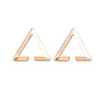 Buy Femnmas Gold Triangle Earcuff (Non Pierced) - Purplle