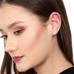 Buy Femnmas Bow Non Pierced Earclip - Purplle