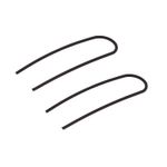 Buy Femnmas Black U Shape Earring - Purplle