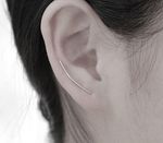 Buy Femnmas Silver U Shape Earring - Purplle