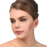 Buy Femnmas Golden Triangle Earlobe Earjacket - Purplle