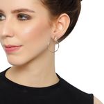Buy Femnmas Designer Metallic Victorian Earrings - Purplle