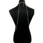 Buy Femnmas Gold Christian Cross Stone Studded Body Harness Chain - Purplle