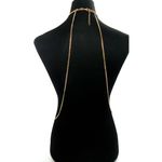 Buy Femnmas Celebrity Inspired Gold Metal Double Choker Body Chain - Purplle