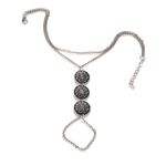 Buy Femnmas Silver Multi Coin Beach Anklet - Purplle