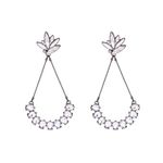 Buy Femnmas Fancy Party Flying Pendant Earring - Purplle